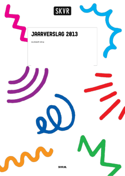 Jaarverslag 2013