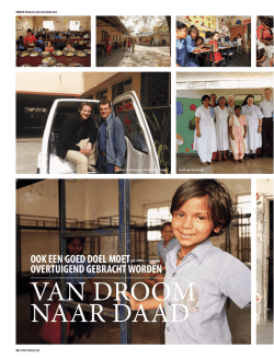 Nyenrode alumni magazine - Partnership Foundation
