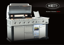 Download de Boretti Outdoor Kitchen brochure - MC