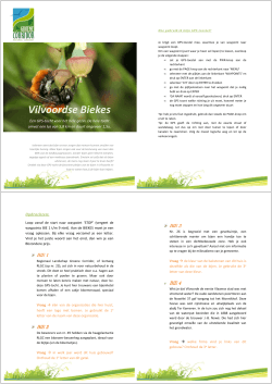Vilvoordse biekes - Regionaal Landschap Groene Corridor vzw