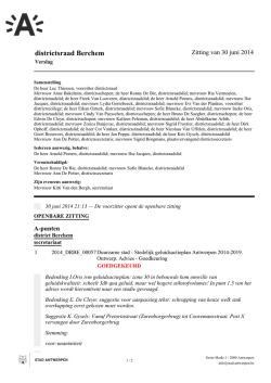 districtsraad Berchem
