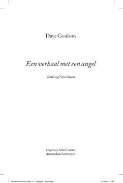 Een verhaal met een angel