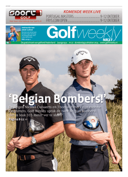 Golf Weekly 2014 editie 27