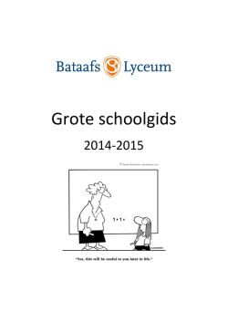 Grote schoolgids