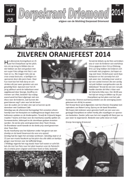 Dorpskrant mei 2014