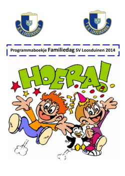 programmaboekje familiedag 2014