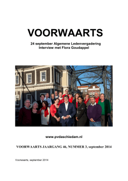 Download de laatste Voorwaarts (september 2014)
