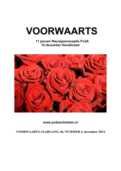 Download de laatste Voorwaarts (december 2014)