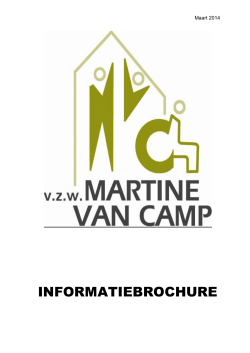 INFORMATIEBROCHURE - Martine Van Camp