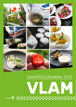 VLAM jaarprogramma 2015 LR
