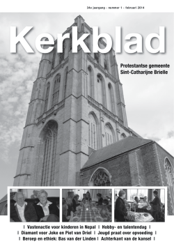 Kerkblad februari 2014