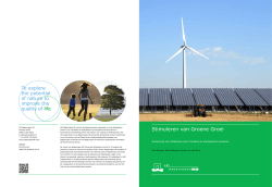 Verkenning van initiatieven voor circulaire en