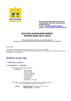BIJLAGE SCHOOLBROCHURE - Gemeente Knokke