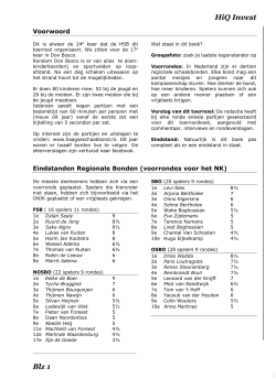 HiQ Invest Blz 1 - Haagse Schaakbond