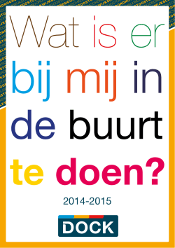 "Haarlem, wat is er te doen 2014-2015".