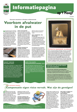 Informatiepagina 23 juli 2014