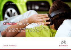 Citroën Financial Services - PSA Finance Nederland BV