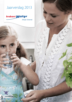 Brabant Water Jaarverslag 2013 (1 MB)