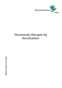 Hormonale therapie bij borstkanker