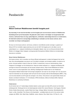 Download het volledige persbericht