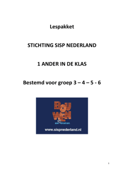 lesbrief SISP 2013