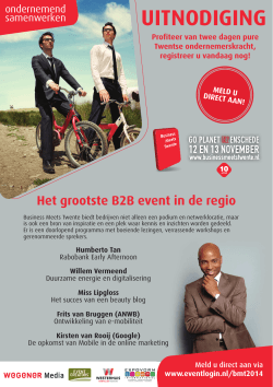19371 - Business Meets Twente - 2014