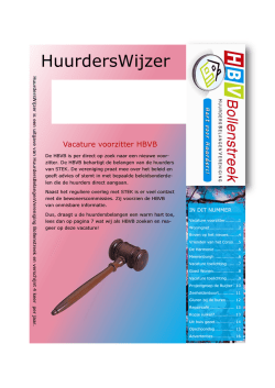huurderswijzer 1 - Regionaal nieuws