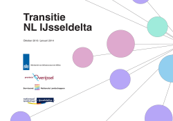 Transitie NL IJsseldelta - Servicenet Nationale Landschappen