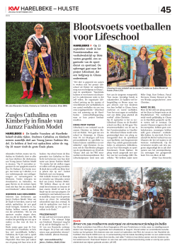 Krant van W-VL 2014