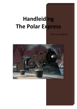 Handleiding The Polar Express
