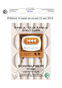 Eerste communie - Olve