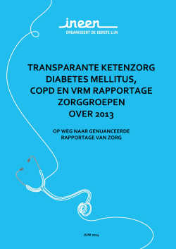 Transparante ketenzorg 2013