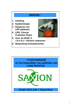 LRP3blok01.2014 - Saxion Hogescholen