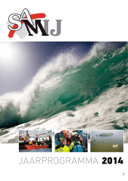 JAARPROGRAMMA 2014 - Incidentbestrijding op het water