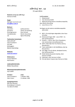 eBritsj nr. 19