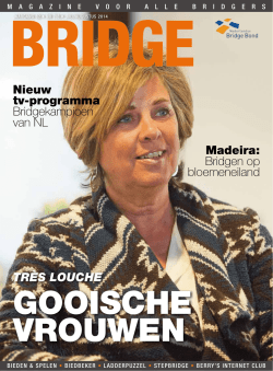 Bridgen op bloemeneiland TRÈS LOUCHE