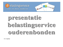 Huurtoeslag / box 3