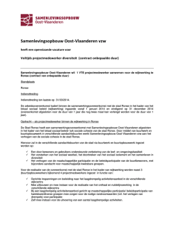Samenlevingsopbouw Oost