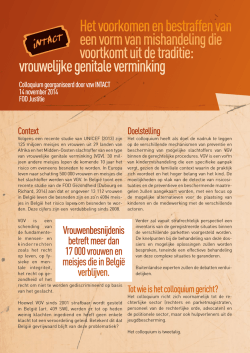 Het voorkomen en bestraffen van een vorm van