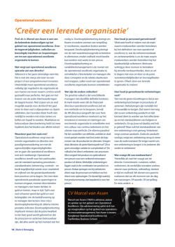 Interview OpX - Creeer een lerende organisatie. Rabobank BiB