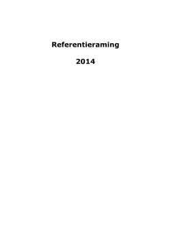 "Referentieraming 2014" PDF document