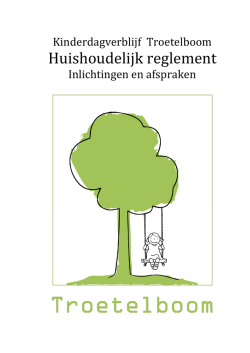 Huishoudelijk reglement