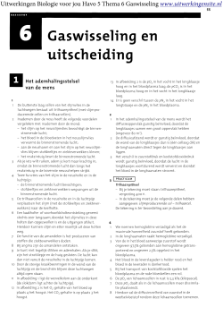 Thema 6 Gaswisseling - uitwerkingensite.nl
