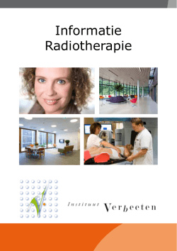 Algemene Informatie Radiotherapie (pdf)