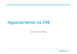 Hyponatriemie na CPB