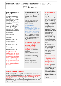 Download hier de informatiebrief aanvang
