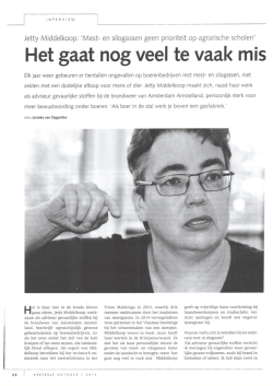 Het gaat nog veel te vaak mis