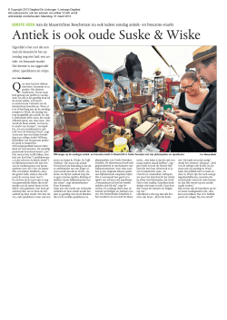 Artikel De Limburger 31-03-2014