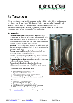 Buffersysteem
