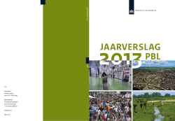 Download het Jaarverslag 2013 - Planbureau voor de Leefomgeving
